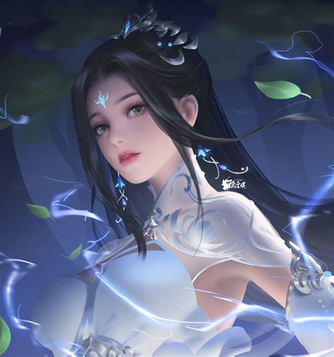 Lu Xueqi Zhu Xian Drawn By Dapangbanbiantian Danbooru