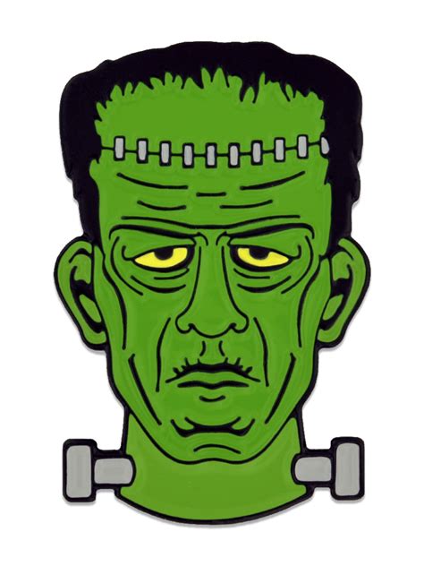 PinMart's Halloween Frankenstein Fun Scary Halloween Enamel Lapel Pin - Walmart.com