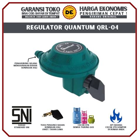 Jual Regulator Gas Quantum Qrl Qrl Qrl Regulator Kuantum