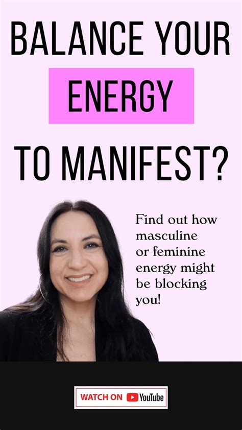 Manifesting With Masculine And Feminine Energy Feminine Energy