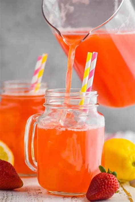 Fresh Strawberry Lemonade Simple Joy