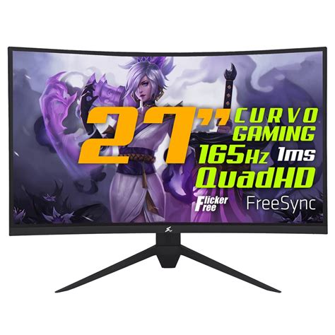 Monitor Gamer SuperFrame Precision 27 Pol CURVO Quad HD FreeSync G