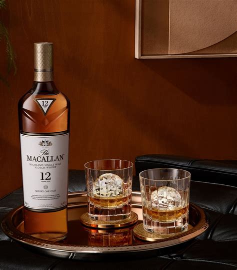 The Macallan 12 Year Old Sherry Oak Cask Whisky 70cl Harrods UK