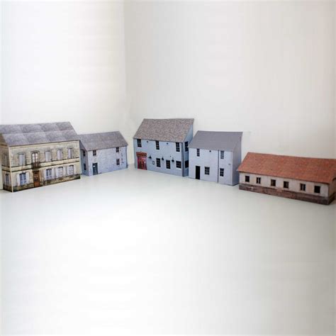 N Gauge Building Packs - Scale Model Buildings