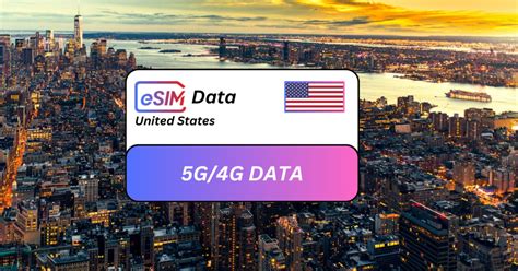 Cidade De Nova York Plano De Dados De Roaming Para Turistas ESIM Dos