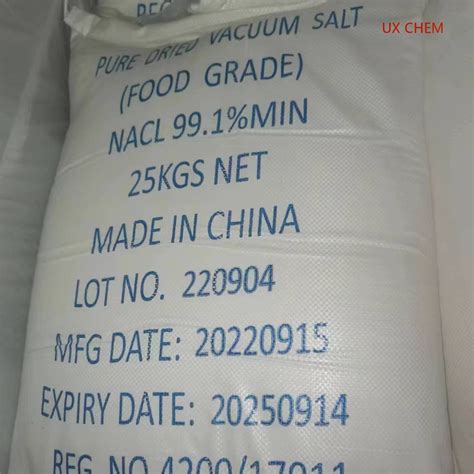 Nacl 99 Sodium Chloride Industrial Salt Pdv Salt Sodium Chloride And