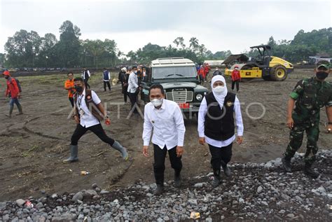 LAHAN RELOKASI WARGA TERDAMPAK BENCANA SEMERU ANTARA Foto