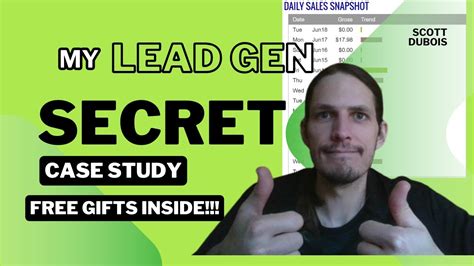 My Lead Gen Secret Case Study Day 48 FREE GIFTS INSIDE Watch Till The