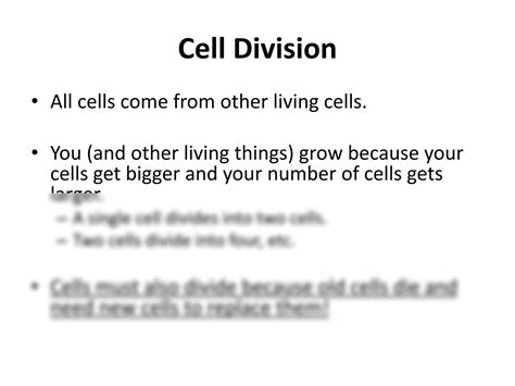 Solution Cell Division Mitosis Meiosis Ppt Studypool