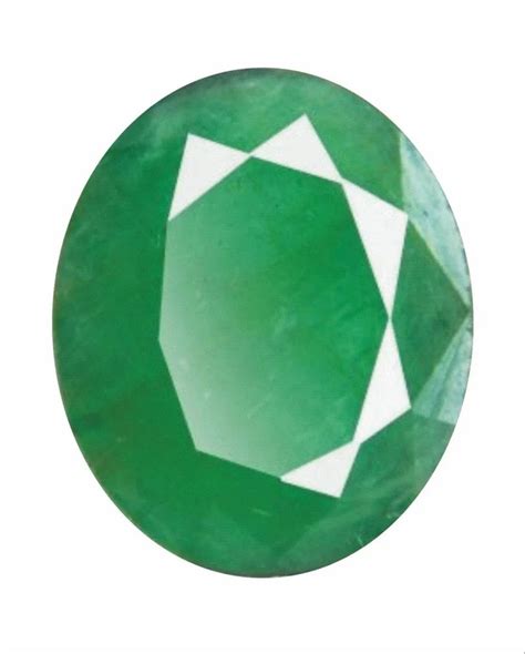 Green Oval Panna Stone Gemstone Emerald Stone Natural Panna Size Free