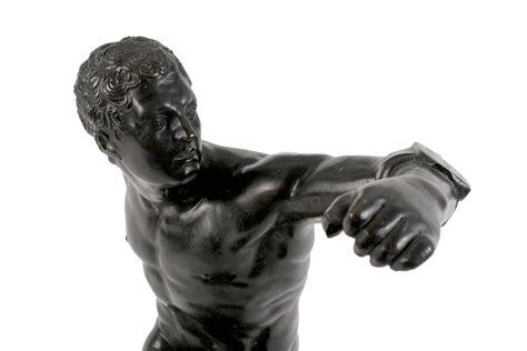 19th Century Large Bronze Sculpture of Ancient Greek Athlete For Sale ...