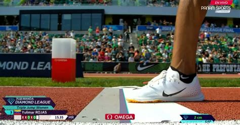 Yulimar Rojas En Vivo Final Salto Triple Por La Diamond League