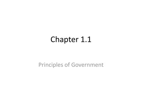 Principles Of Government Ppt Download