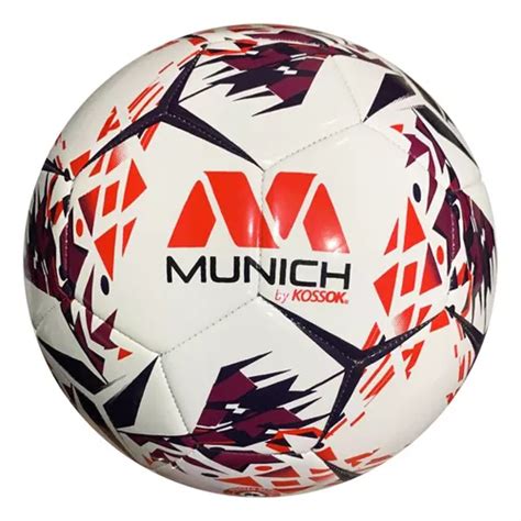 Pelota Futsal Munich Rumba Medio Pique Cámara De Butilo Color Blanco