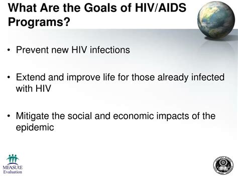 Ppt Monitoring And Evaluation Hiv Aids Programs Powerpoint