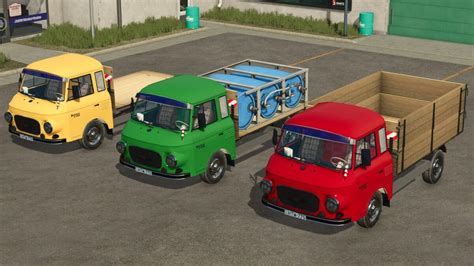 Barkas B Multiservice Livestock Trucks V Fs Mods