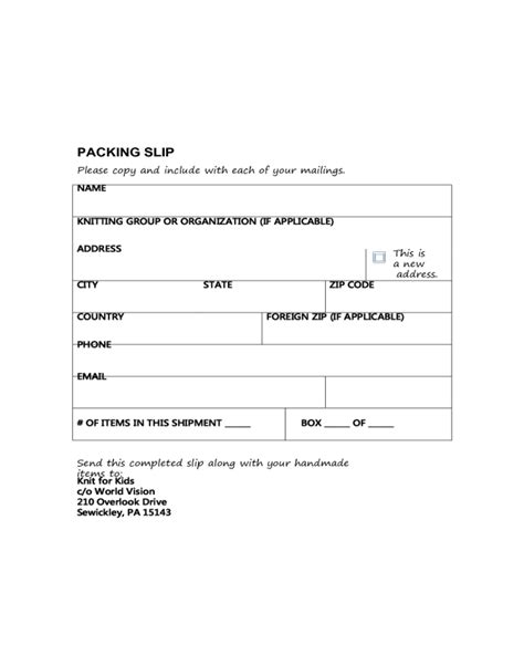 Sample Packing Slip Template Edit Fill Sign Online Handypdf