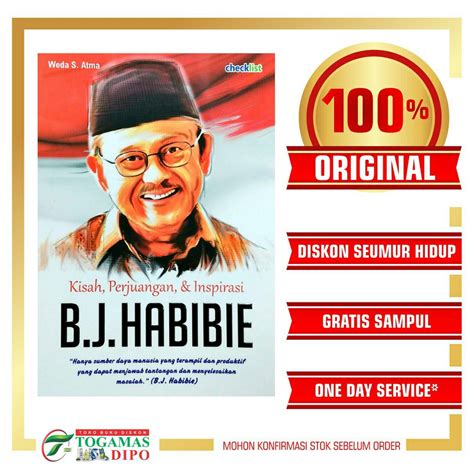 Jual B J Habibie Kisah Perjuangan Inspirasi Shopee Indonesia