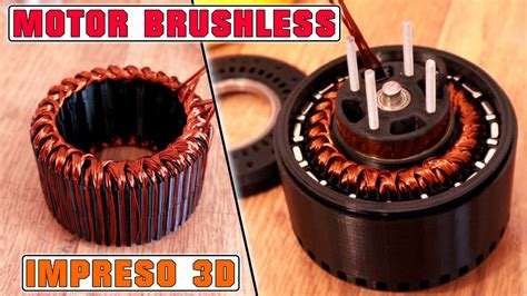 Motor GIGANTE Brushless Impreso 3D YouTube