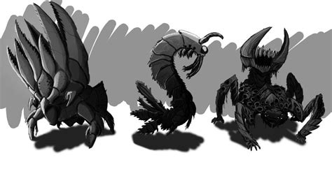 Creature Sketches By Myrynorunshot On Deviantart