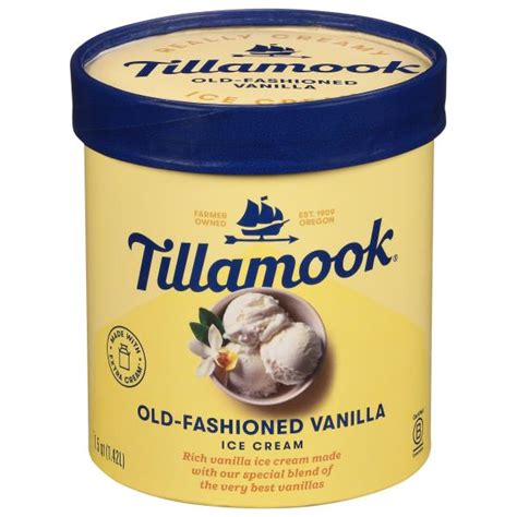 Tillamook Ice Cream Old Fashioned Vanilla Publix Super Markets