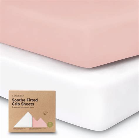 Amazon.com: KeaBabies 2-Pack Organic Crib Sheets for Boys, Girls ...