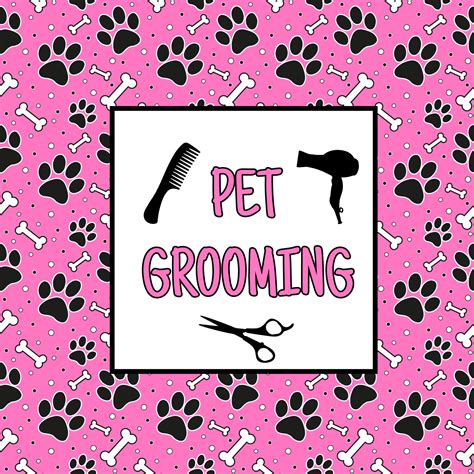 Grooming salon dogs, vector illustration 15740460 Vector Art at Vecteezy