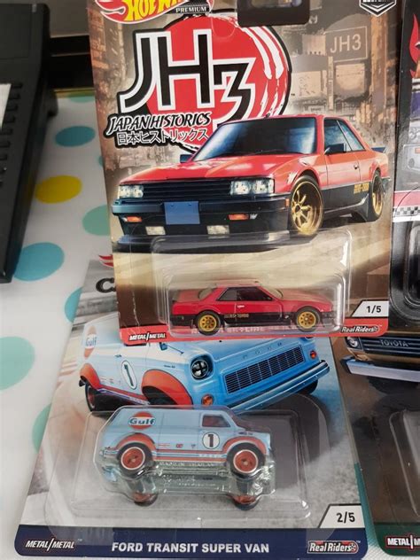 Hot Wheels Premium Real Rider Ae Thunder Roller Db Skyline Ford