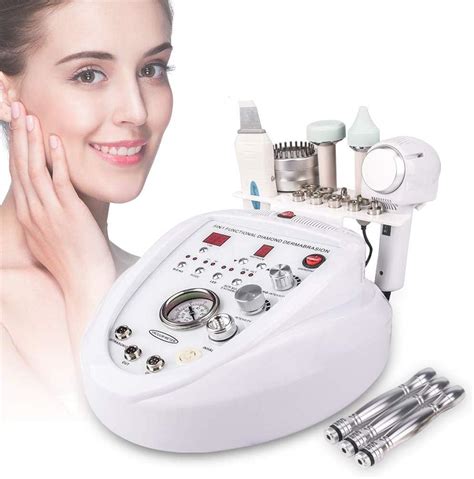 Appareil de Microdermabrasion au Diamant 5 en 1 Appareil Beauté pour