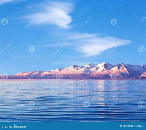 Lake Manasarovar in Western Tibet Stock Image - Image of himal, manasarovar: 159190817