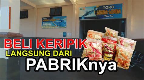 Belanja Ke Toko Pabrik Kripik Singkong Lumba Lumba Turen Malang Youtube