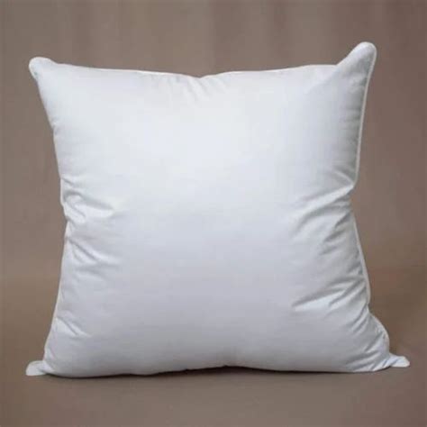 Plain White Square Bed Pillow Size 17x17 Inch At 250 In New Delhi