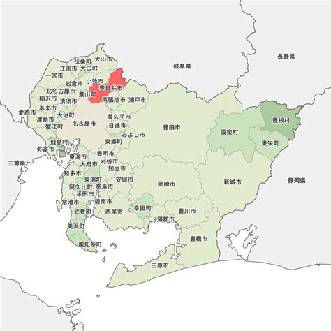 愛知県春日井市の地図 Map It マップ・イット