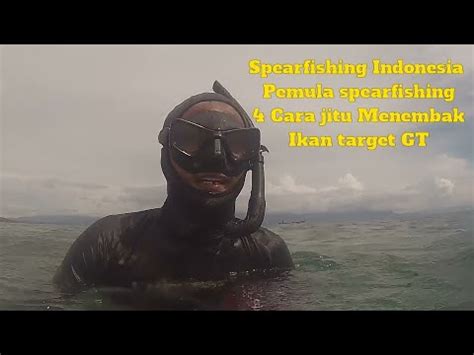 Spearfishing Indonesia Pemula Spearfishing Cara Jitu Menembak