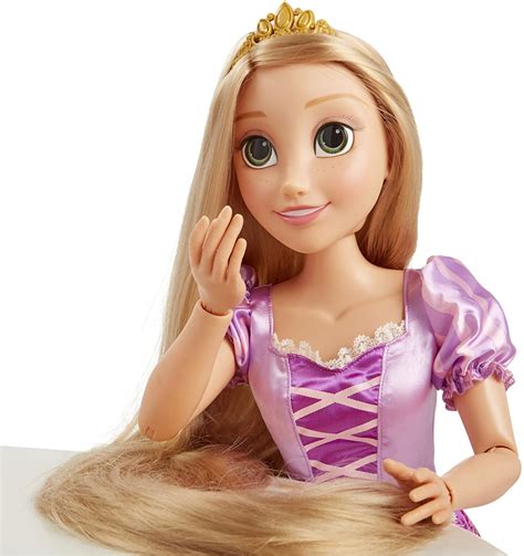 Muñeca Rapunzel Articulada Tamaño Real 81 Cm Disney Angelitos A La Moda