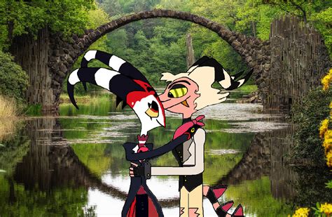 Striker And Blitzo At Devils Bridge By Heartsissopure On Deviantart