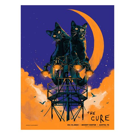 Austin Event Poster May Nd Edition Shop The The Cure Official Store