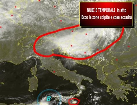 Meteo Cronaca Diretta Temporali In Atto Con Grandine Ecco Le Zone