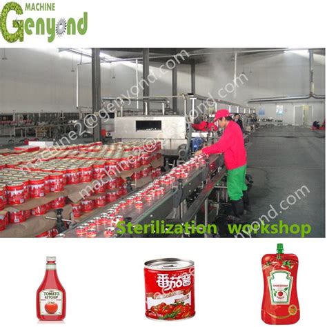 Complete Tomato Paste And Sauce Processing Line China Tomato Paste