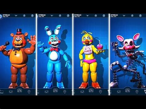 FNAF AR Special Delivery Toy Animatronics Workshop Animations