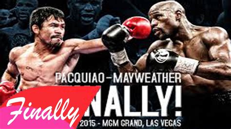 Mayweather Vs Pacquiao 2015 Full Fight Youtube