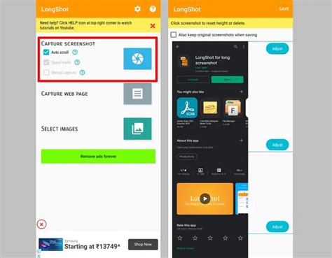 Cara Screenshot Panjang Samsung A Dengan Tombol Fisik Hprino