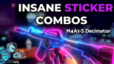 BEST Sticker Combos For M4A1 S Decimator CSGO 2023 CS2 YouTube