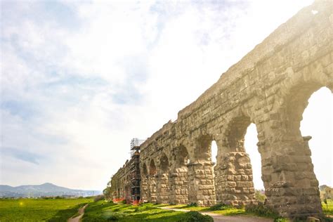 The Aqueduct Park in Rome (Parco degli Acquedotti)