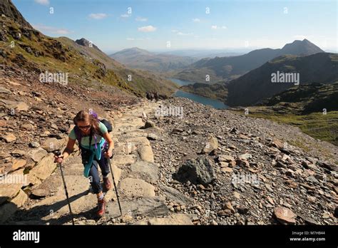 Pyg track, Mount Snowdon Stock Photo - Alamy