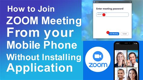 How To Join Zoom Meeting From Your Phone Without Installing The