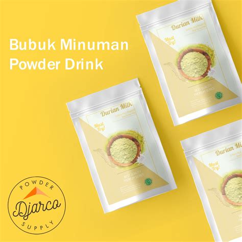 Jual Gram Kg Premium Durian Milk Powder Drink Serbuk Bubuk