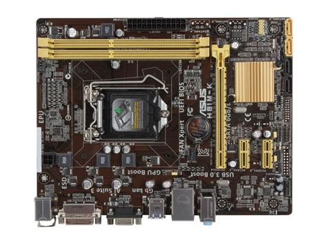 ASUS H81M K LGA 1150 Micro ATX Intel Motherboard Newegg Ca