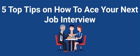 5 Top Tips On How To Ace Your Next Job Interview Driving Talent Limited