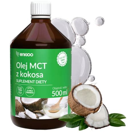 Olej MCT Z KOKOSA Kokosowy C8 C10 KETO 500ml 13988417519 Allegro Pl